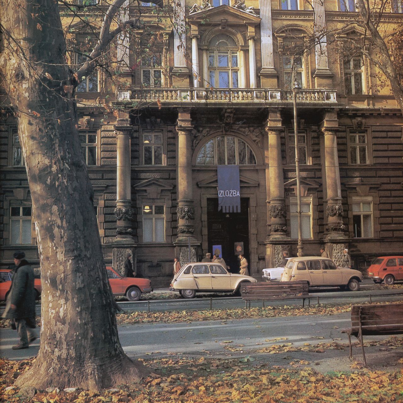 Zrinjevac, Arheološki muzej, oko 1980. godine